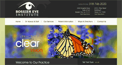Desktop Screenshot of bossiereye.com